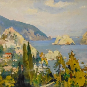 Д.А.Налбяндян (1906-1993). Гурзуф. Крым.