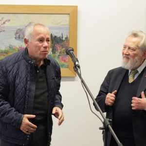 Выставка «Два капитана». Георгий Нисский и Илья Кац.