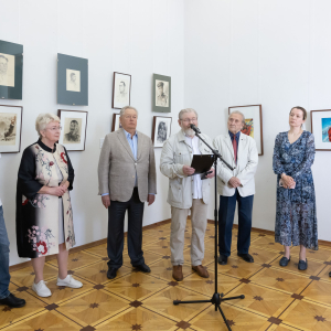 Открытие выставки «Художник Виктор Климашин (1912-1960)» в Российской академии художеств 22 июня 2023 года