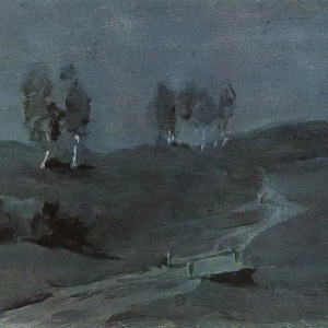 И.И.Левитан (1860-1900). Лунная ночь 1880-е
