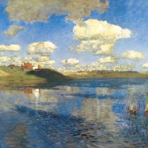 И.И.Левитан (1860-1900). Озеро. Русь. 1900