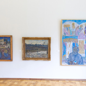 Выставка живописи Эдуарда Браговского (1923-2010) в РАХ. Фото: Виктор Берёзкин, пресс-служба РАХ